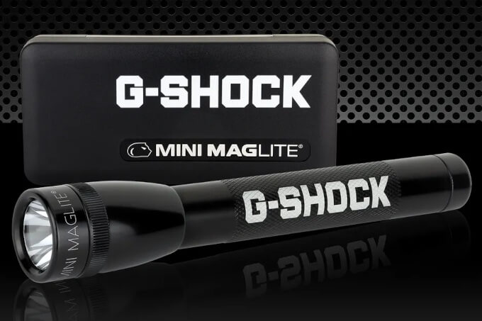 G-Shock Mini Maglite Flashlight