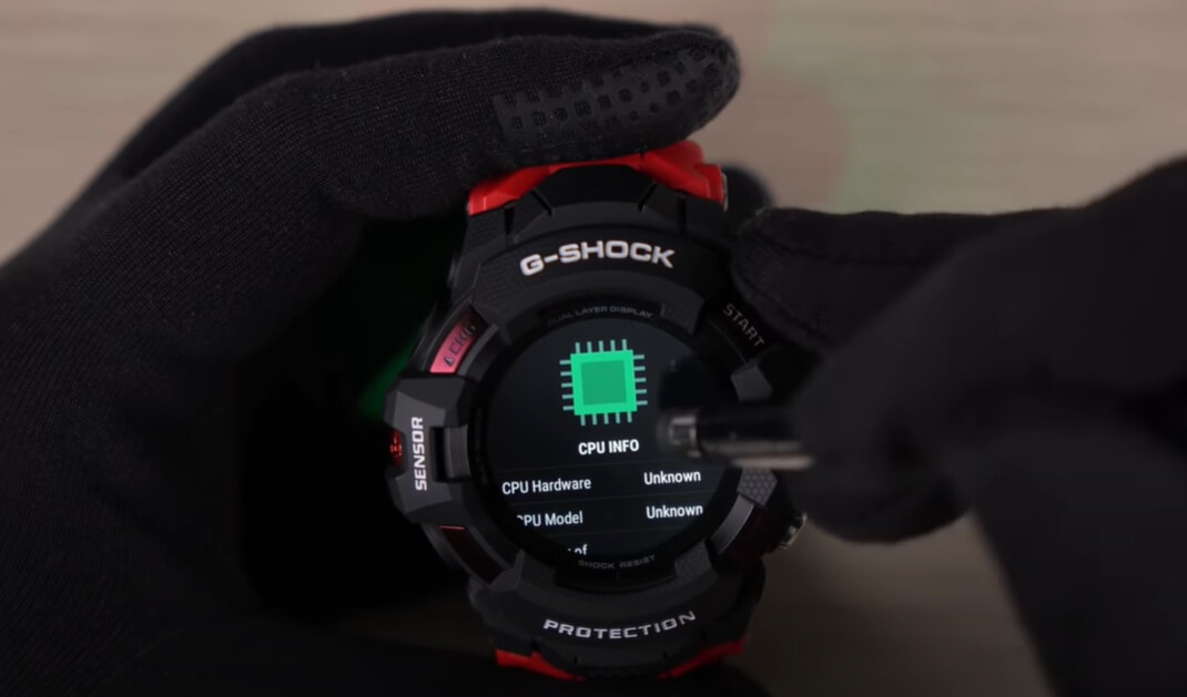 Gsyoku unboxes the G-Shock GSW-H1000 (with CPU Information, 2GB not 4GB Storage)