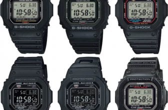 G-Shock 5000/5600 Module Update "U" Series: GW-5000U-1, GW-M5610U, GW-S5600U, G-5600UE