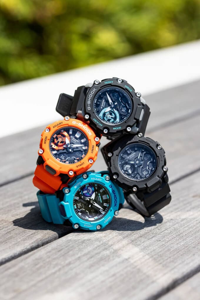 G-Shock GA-2200: Carbon Core Guard with Industrial Style