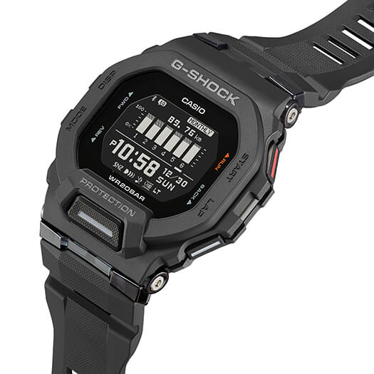 G-Shock G-SQUAD GBD-200 Fitness Watch with Square Case