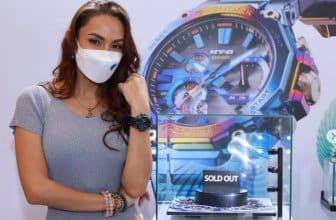 Katreeya English wears G-Shock at Siam Paragon Watch Expo