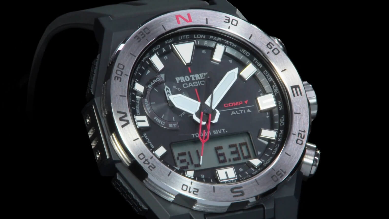 Casio to Release Octagonal PRO TREK with Metal Bezel