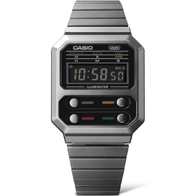 New Casio A100 is a tribute to the F 100 watch from