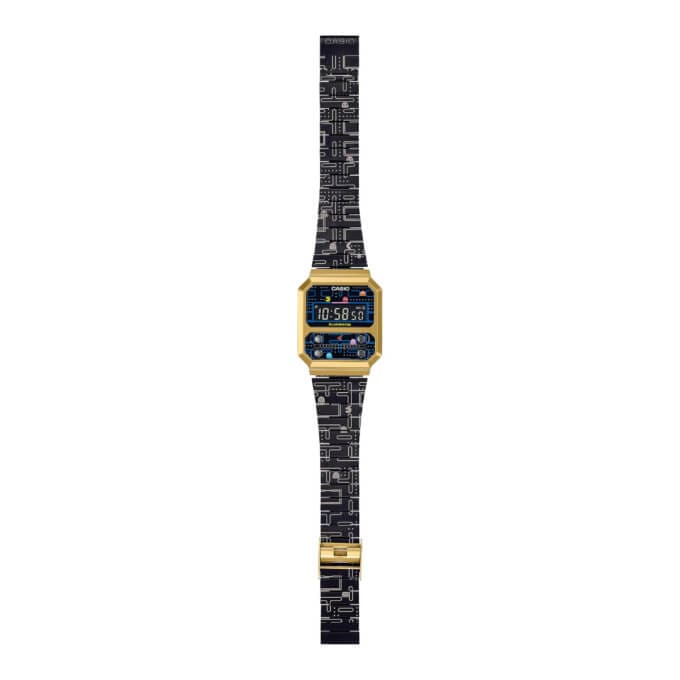 Pac-Man x Casio A100WEPC-1B Band