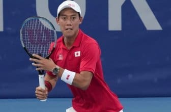 Tennis player Kei Nishikori wears G-Shock at Tokyo Olympics 2020