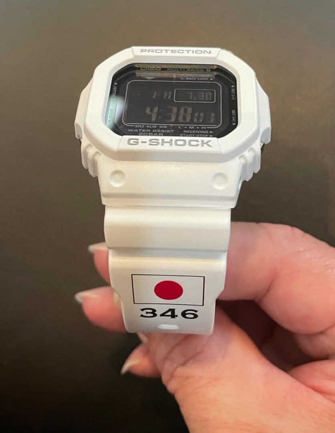 Japan judo team wears special G-Shock watch to honor Toshihiko Koga