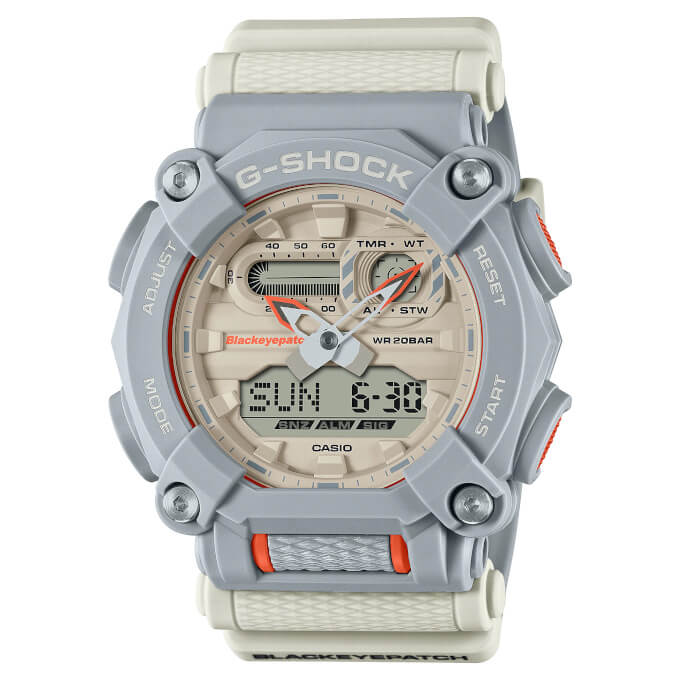 BlackEyePatch x G-Shock GA-900BEP-8A includes two bands