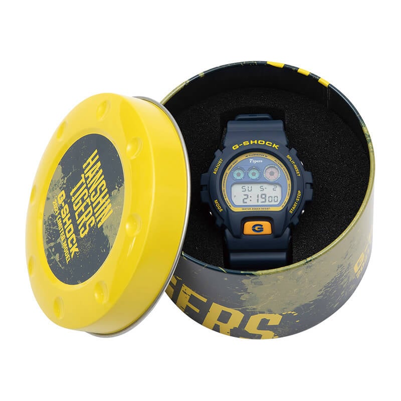 The Hanshin Tigers released the G-Shock DW-6900HT21-2JR