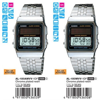 Retro solar-powered Casio AL-190 watch is worthy of a revival