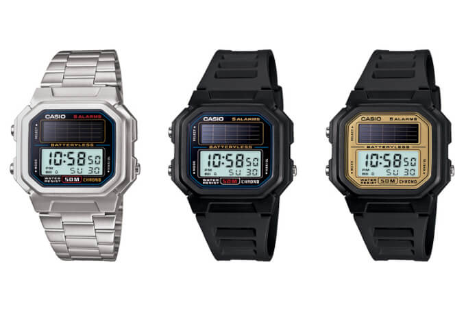 Retro solar-powered Casio AL-190 watch is worthy of a revival