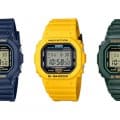 G-Shock Color Origin Squares: DW-5600RB-2 DW-5600RB-3 DW-5600REC-9