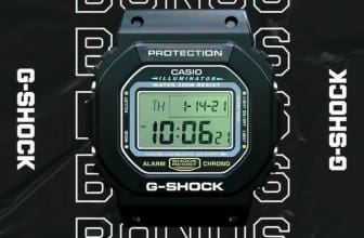 G-Shock DW-5600 Wall Clock