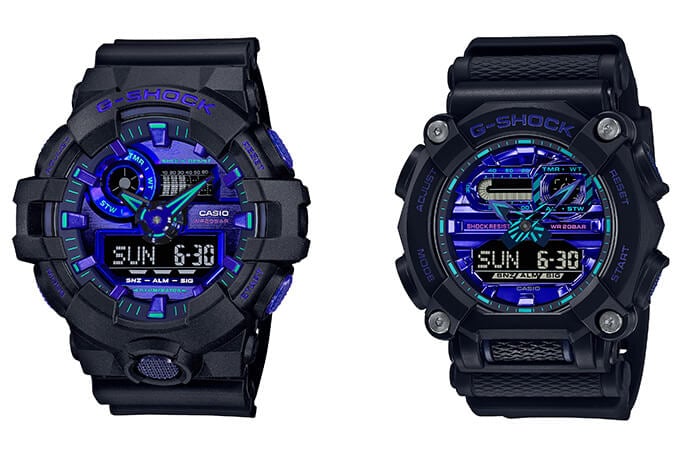 G-Shock Virtual Blue Analog-Digital Series
