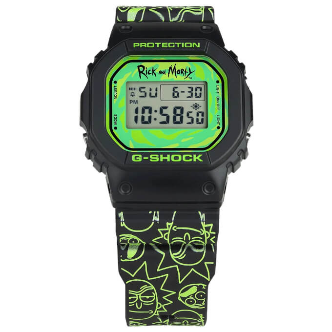 Rick and Morty x G-Shock DW5600RM21-1 collaboration watch announced for  U.S. release – G-Central G-Shock Watch Fan Blog