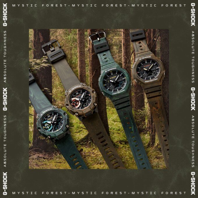 G-Shock Mystic Forest Series