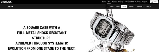 G-Shock Square Case
