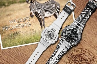 G-Shock GA-110WLP & Baby-G BA-120WLP Love The Sea And The Earth 2021 Wildlife Promising Collab inspired by the Grévy's zebra