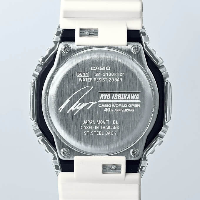 Ryo Ishikawa x G-Shock GM-2100RI21-7AJR for Casio World Open Golf