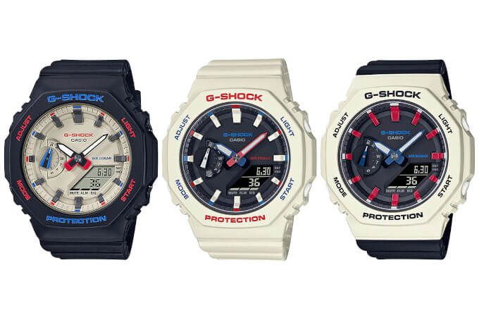 G Shock GMA S2100WT Winter Tricolor S Series