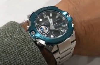 GST-B400CD-1A3 Green Bezel