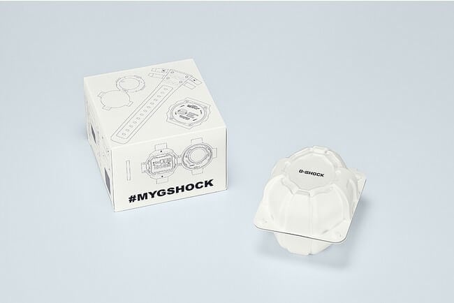 My G-Shock DWE-5610 Papercraft Kit Box