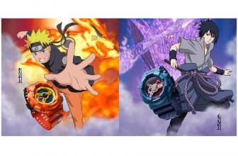 Naruto x G-Shock GA-110 Pair in China