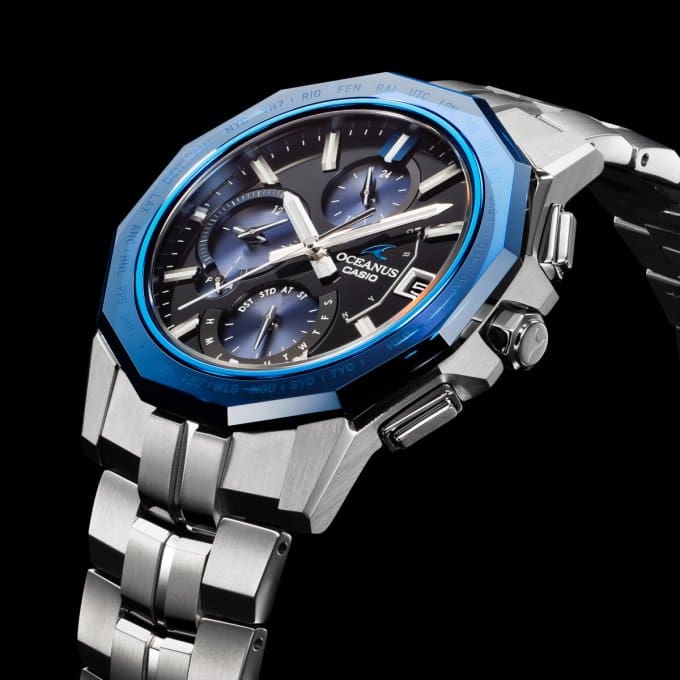 Oceanus OCW-S6000-1AJF Sapphire Bezel