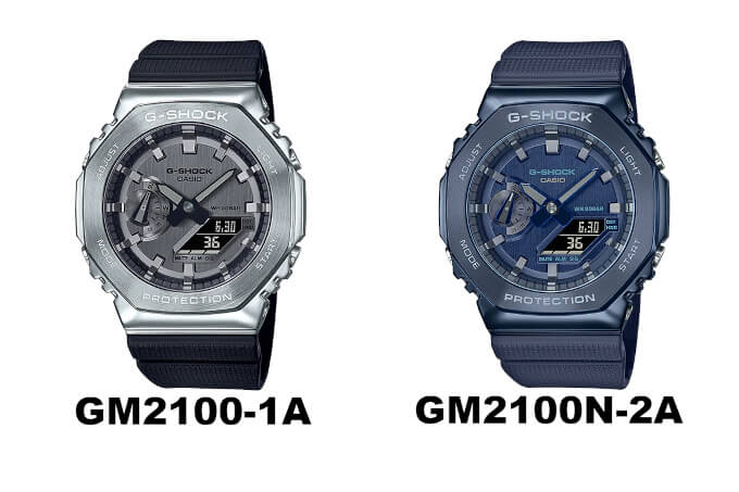 G-Shock GM2100-1A page at Amazon shows wrong images (GM2100N-2A)