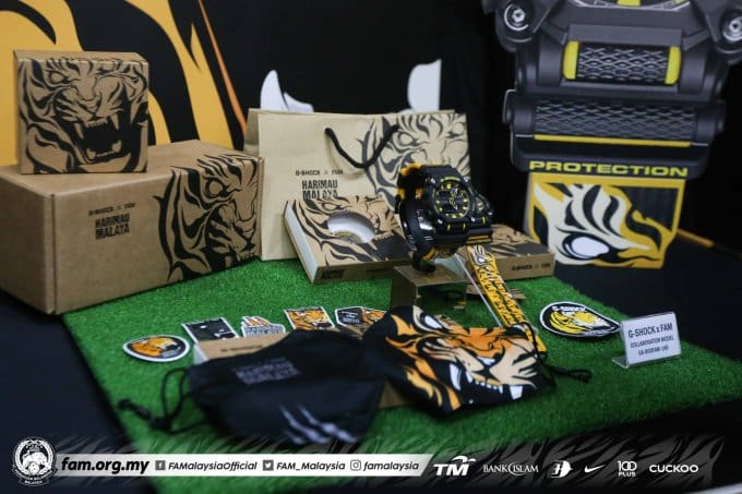 FAM Harimau Malaya x G-Shock GA-900FAM-1A9 for Malaysia Full Package