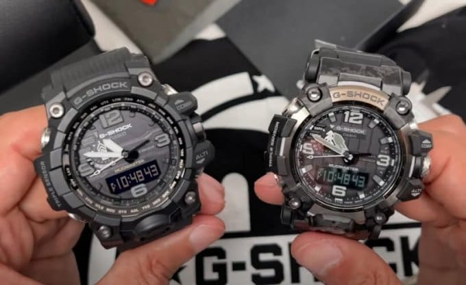 G-Shock Mudmaster GWG-2000 Versus GWG-1000