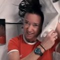 Astronaut Megan McArthur wears a Casio Baby-G watch on the International Space Station