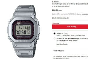 Warning: MRGB5000D-1 at Macys.com is probably a mistake