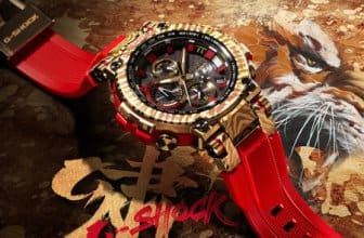 G-Shock MTG-B1000CX-4A Gold and Red Chinese New Year 2021 Tiger