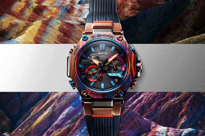 G-Shock MTG-B2000XMG-1A Rainbow Mountain