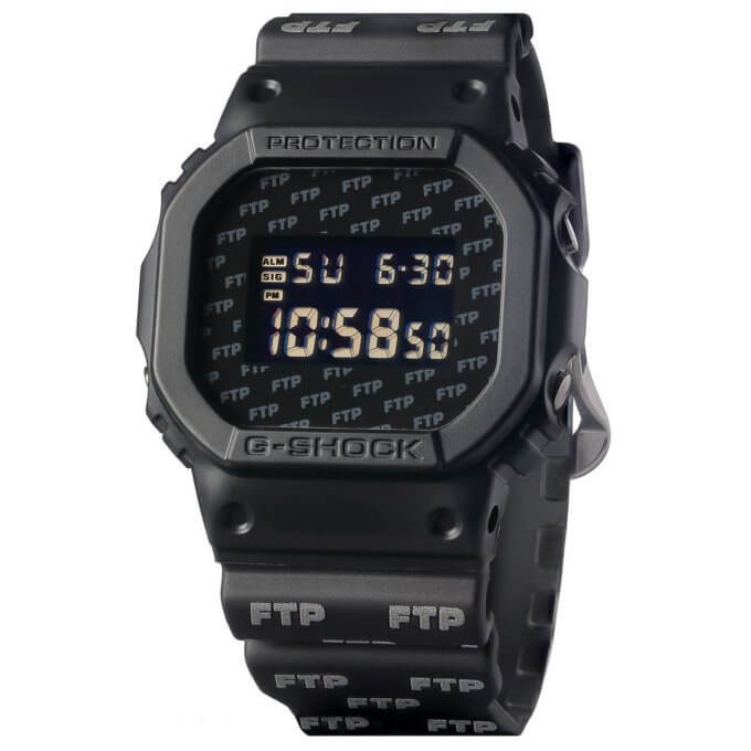 FTP x G-Shock DW5600 with second band and special case