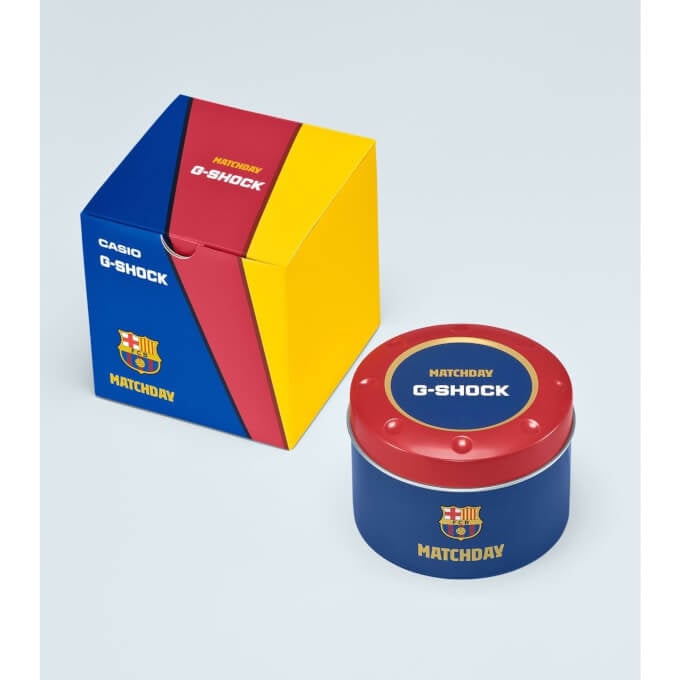 G-Shock FC Barcelona Collaboration Box and Case