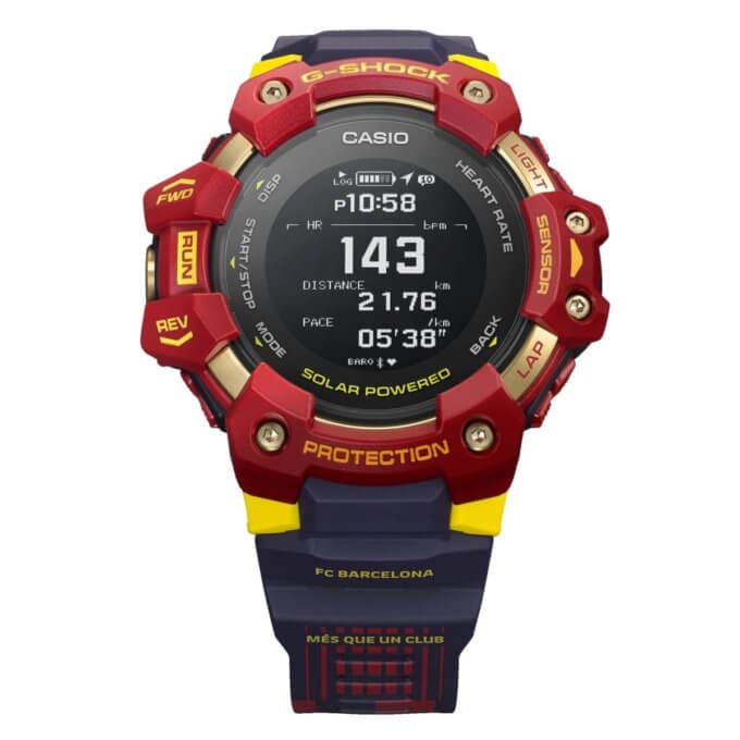 G-Shock GBD-H1000BAR-4ER x FC Barcelona Collaboration Watch