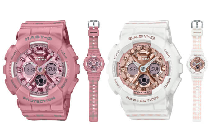 G-Shock U.S. releases Baby-G BA130SP-4A & BA130SP-7A