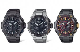 New MRG-B2000 Watches for 2022: Akazonae MRG-B2000B-1A4, Basic Black MRG-B2000B-1A1, Silver-Black MRG-B2000D-1A