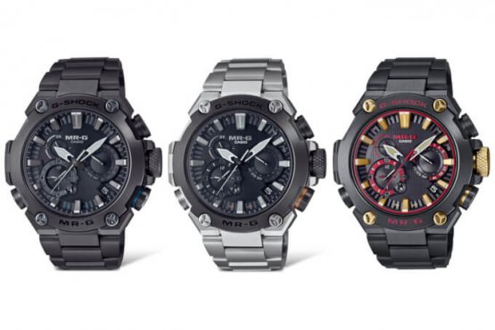New MRG-B2000 Watches for 2022: Akazonae MRG-B2000B-1A4, Basic Black MRG-B2000B-1A1, Silver-Black MRG-B2000D-1A