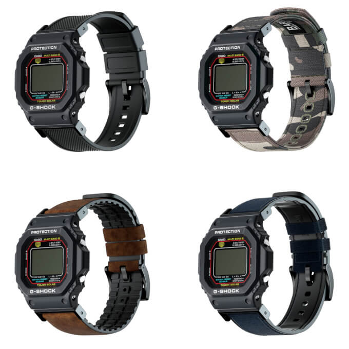 Barton Watch Bands Adapters and Bands for G-Shock