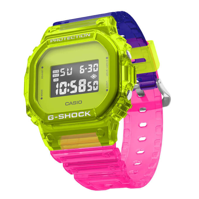 Limited jelly colors for My G-Shock customization in Japan - G 