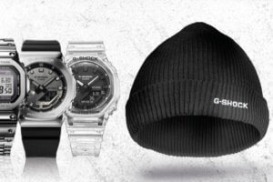 Casio Europe offering free G-Shock beanie with watch purchase