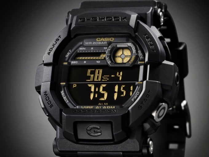 The GD350 is also the global G-Shock with 100-city world time