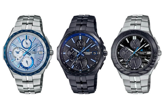 Casio Oceanus Manta watches (OCW-S5000) are available in America