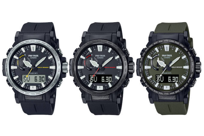 Åben Samarbejdsvillig jeg er glad Nature-friendly Pro Trek PRW-61 and PRW-51 watches are made with  regenerable biomass plastics