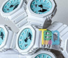 Blue Tiffany-Like G-Shock GA-2100 CasiOak Mod
