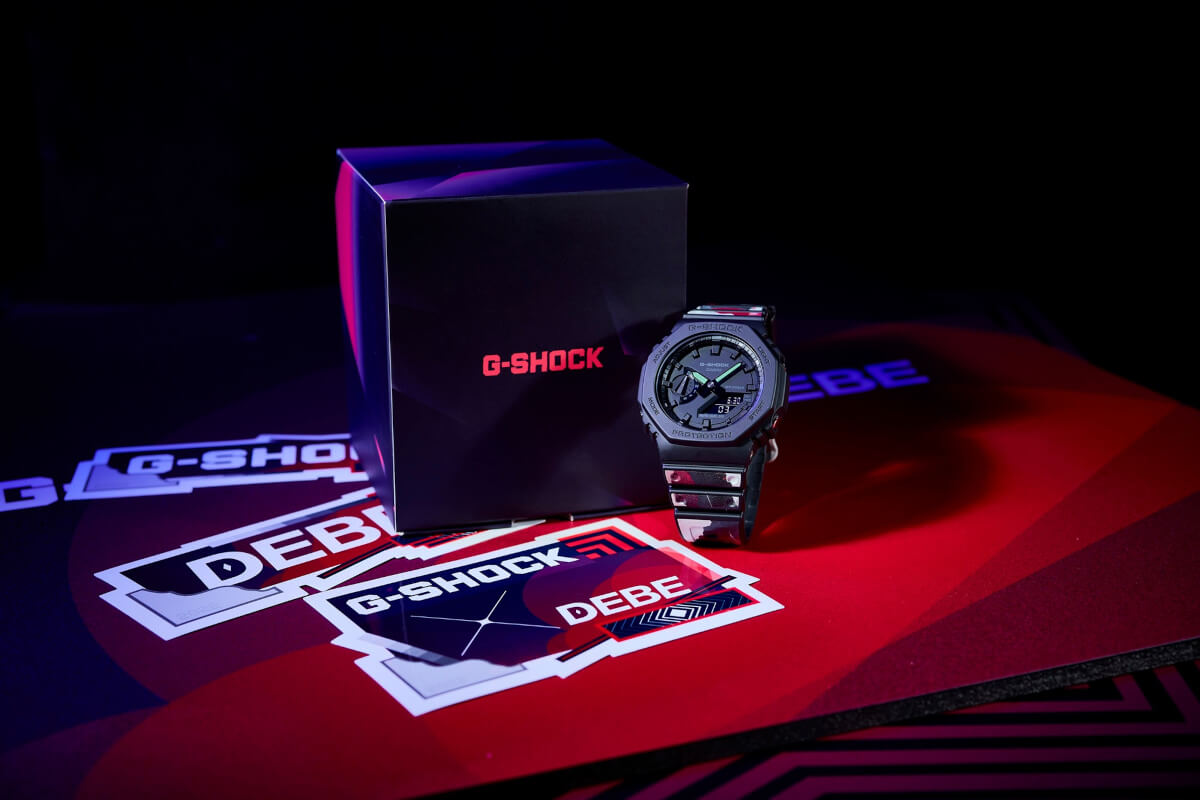 DEBE x G-Shock GA-2100GT7-1A1 Collaboration and Exhibition