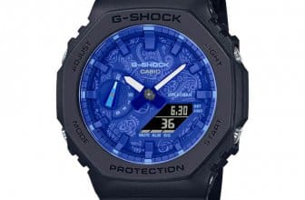 G-Shock GA-2100BP-1A Blue Paisley